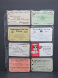eight Railroad passes, early 1924- 1934, 4