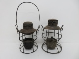 Two Railroad lantern frames, Adlake and Armspear, Chicago North West, 10