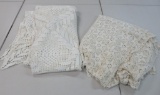 Two Lovely handmade bedspreads