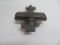 Antique Pewter Airplane Ice Cream mold, E & CC #1131, 8 1/2