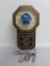 Vintage Pabst Blue Ribbon lighted clock, working, Timely Co, 19 1/2