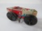 Marx tin wind up race car, #4, works, 4 1/2