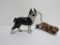 Cast iron Boston Terrier cigarette lighter, 5