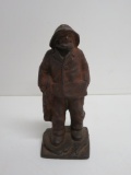 Cast Iron Fisherman doorstop, 6 1/2