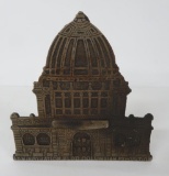 Cast Iron Columbian Magic Savings Bank, 5