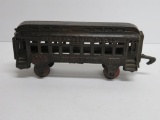 Cast iron train car, Pennsylvania Normandie 333, passenger car, 7 1/2