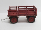 Arcade stake bed wagon with Whitehead & Kales Co advertising