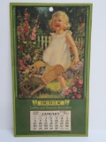1935 Jewel Tea Company calendar, Coffee and Grocery Specialist