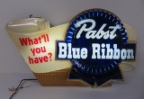 Pabst light up sign, What'll You Have, 24