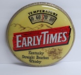 Early Times Kentucky Bourbon Whiskey round Thermometer, 13