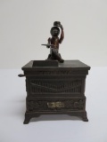 Great cast iron Organ Mechanical Bank, 6