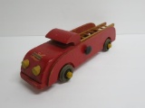 Wooden Buddy L Ladder Truck, 12 1/2