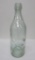 Quart E Kaiser Ripon Wis blob top bottle, green/aqua
