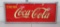 Large metal Coca Cola sign, wooden frame, WFR --39, 59