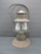 Chicago Minneapolis & St Paull Railway lantern, embossed shade, 11