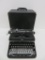 Vintage typewriter in case, Royal Quiet De Luxe