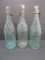 Assorted bottle lot, East coast porcelain stopper bottles