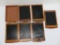Large format wooden film holders, (7) 5 x7 and (2) 8 x 10