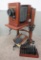 Antique Wooden Century 10A studio camera & fabulous 1A Semi Centential stand, tambour and holders