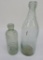 Maribel Wis hutch bottle and blob top quart bottle