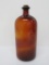 Large Amber bottle, 13 1/2