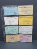 Eight Railroad passes, 1906-1922, 4