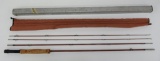 Phillipson Premium 8 1/2' bamboo fly rod with metal case