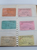 60 Railroad passes, 1902-1929, all are HR Williams Traveling Inspector, 4