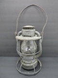 GCC & St L railroad lantern, NYC Lines shade, Dietz Vesta, 9 1/2