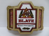 1977 Blatz plastic sign, 11