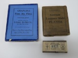 Eastman Lantern slides and Cramers Photo dry plates in original boxes