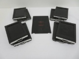 Eight Graflex film holders, 3 1/4