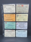 Eight Railroad passes, 1912-1938, 4