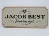 1982 Jacob Best Premium Light Beer, wood sign, J-004, 23 1/2