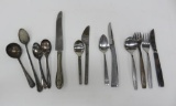 13 Pieces of Airline flatware