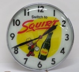 Squirt clock, works, Switch to Squirt, 14 1/2