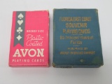 Two decks of Florida Souvenir cards, single decks