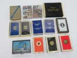 13 Assorted Railroad playing cards