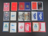 Assorted Railroad Playing Cards