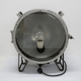 Early 1950's Train Engine Headlight from an Iowa Traction Electric Train, Priviso Yard
