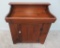 Vintage inspired maple small dry sink