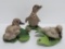 Three Boehm porcelain duck figurines, 6