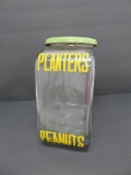 Planters Peanut counter jar, Please Keep Jar Covered, 10