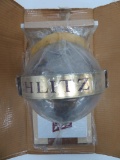c 1968 Schlitz motion globe light wall sconce, never opened/still in shrink packaging