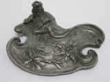 King Rex pewter vintage mardi gras pin tray, 6