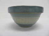 Red Wing Greek key mixing bowl, blue and grey, 8