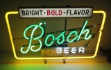 Bosch Beer Neon sign, Bright-Bold-Flavor, 25