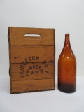 Princeton Brewery beer box and amber bottle
