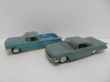 Two 1960's promo cars, 8