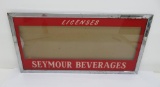 Seymour Beverage sign, Licenses, 24